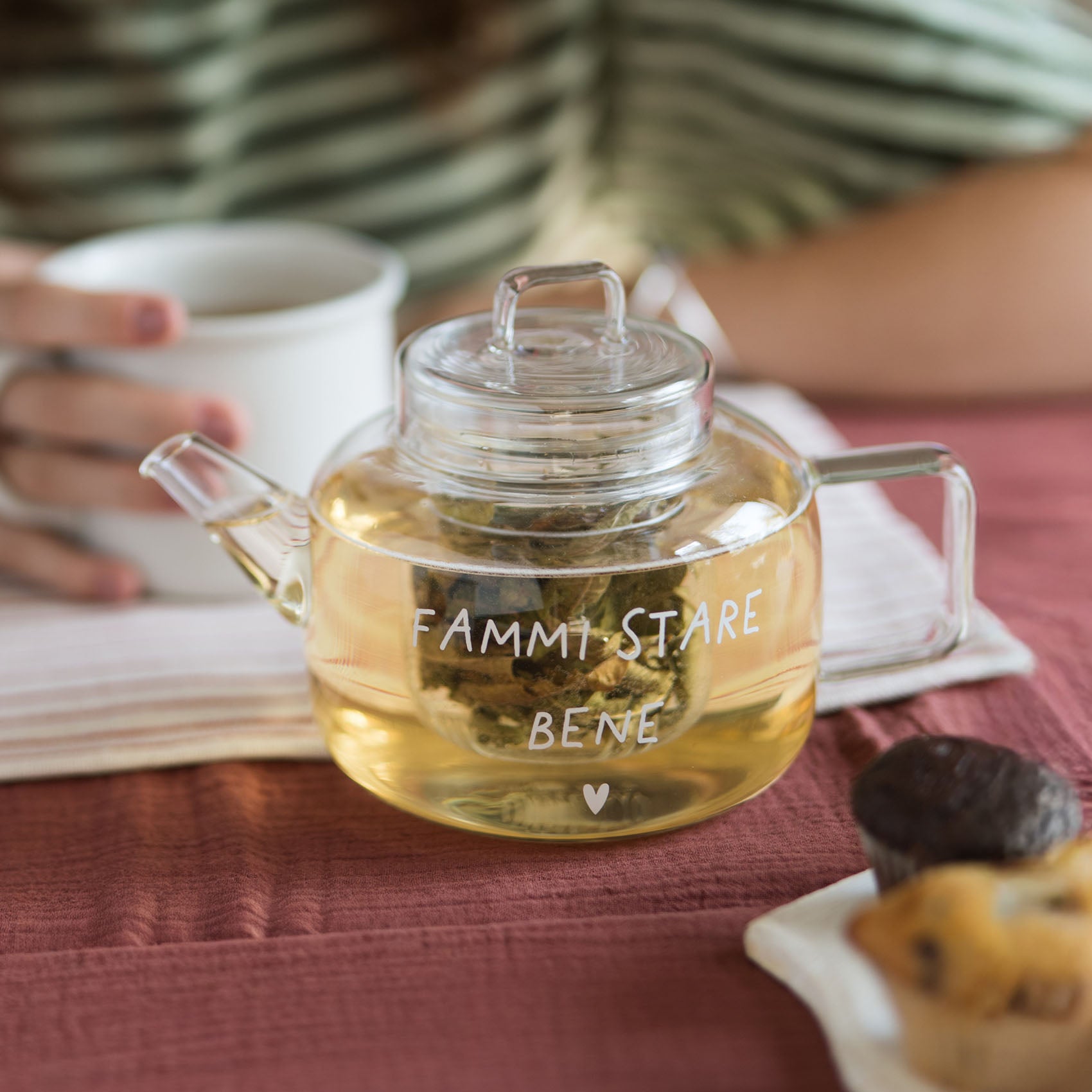 Tetera de 600 ml «Hazme sentir bien»