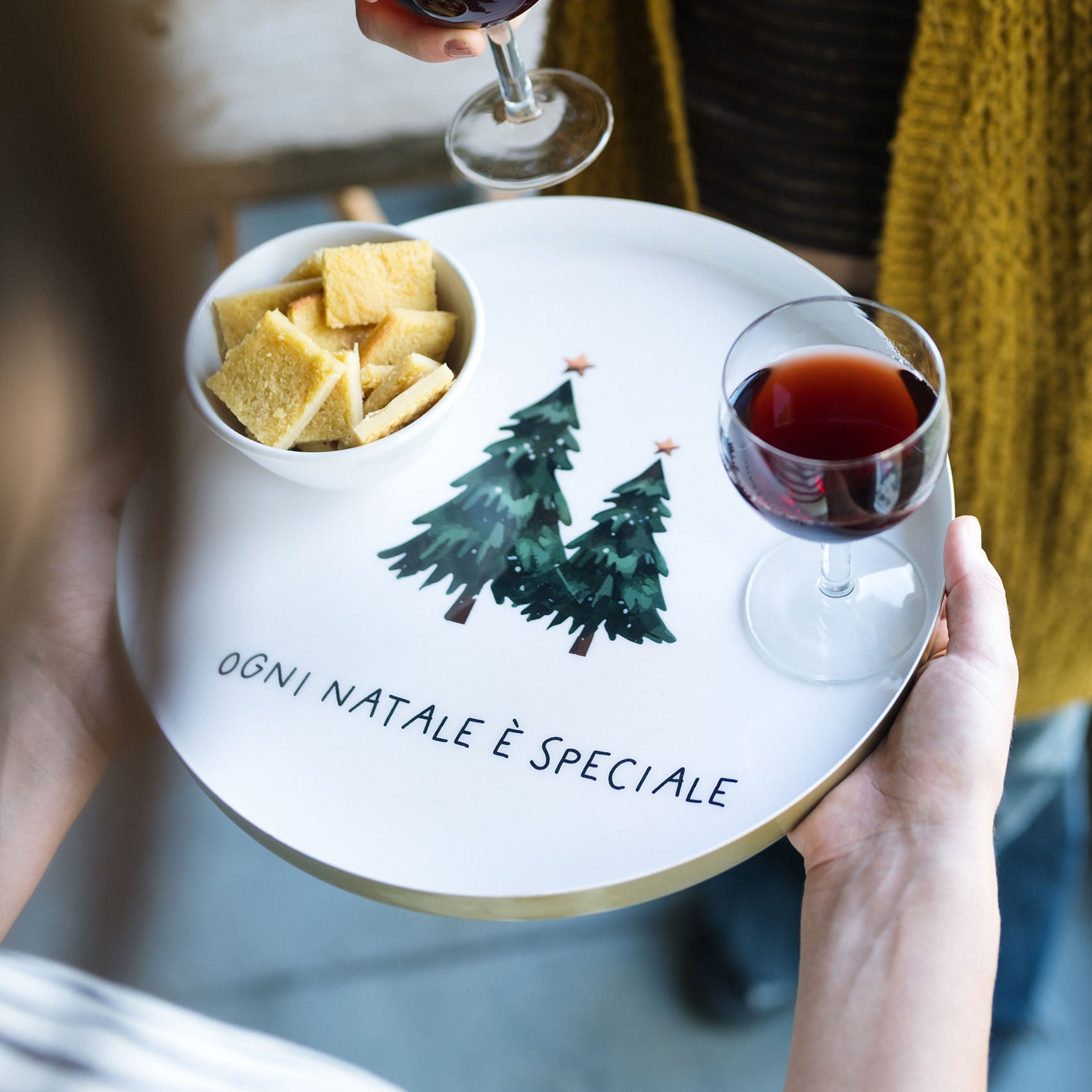 BANDEJA DE 30 CM DE DIÁMETRO: CADA NAVIDAD ES ESPECIAL