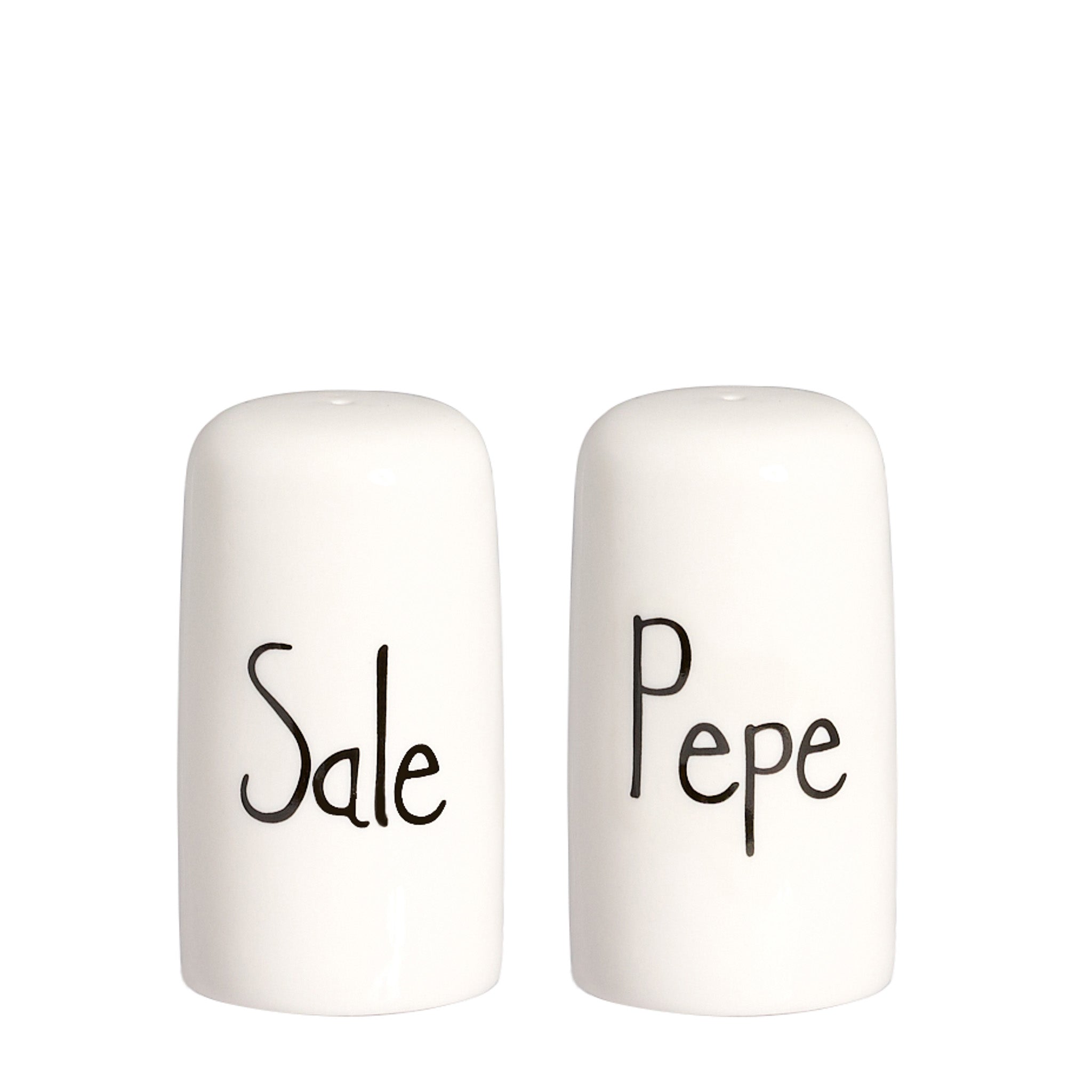 Set of salt and pepper "salt" - "pepper"