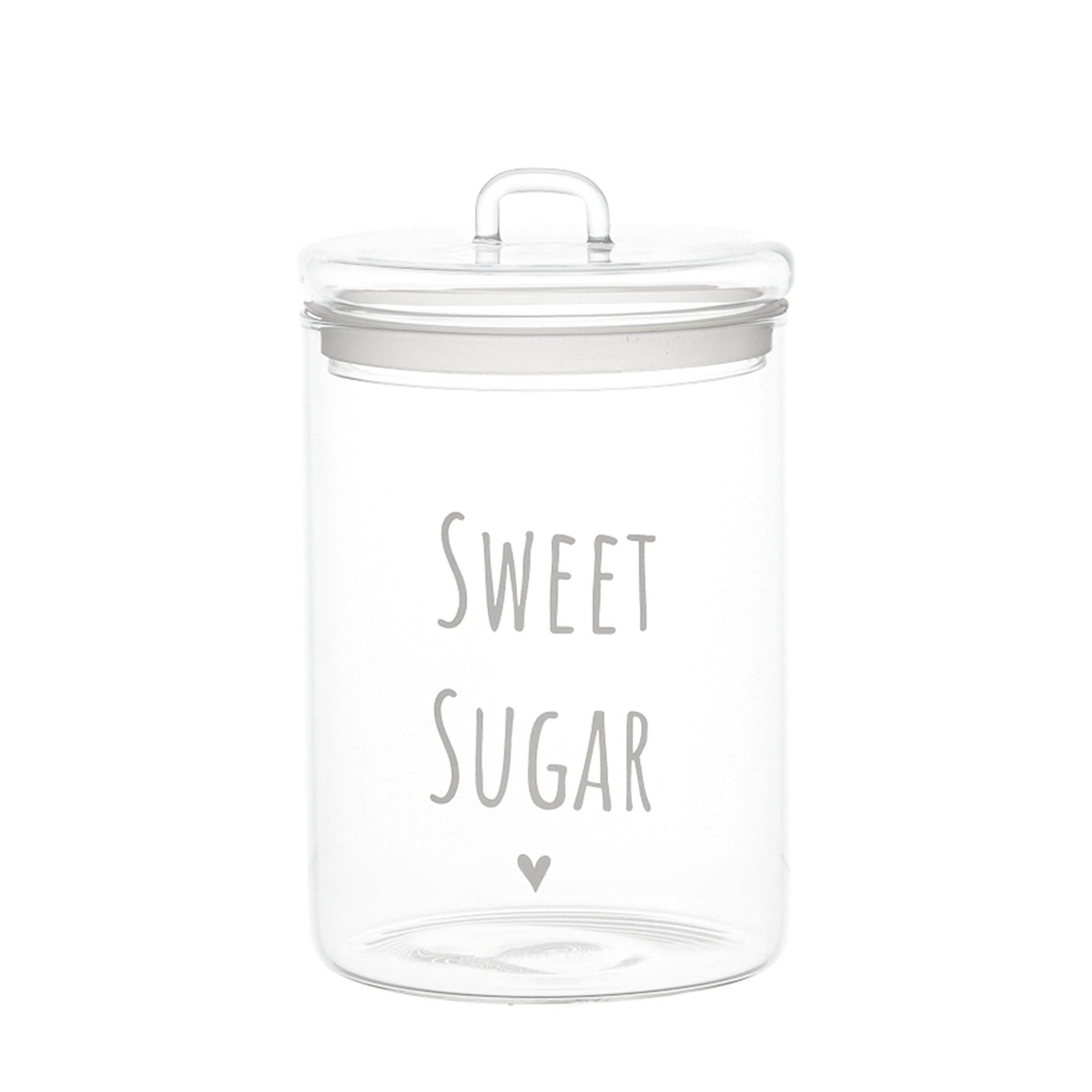 Süßes Zuckerglas