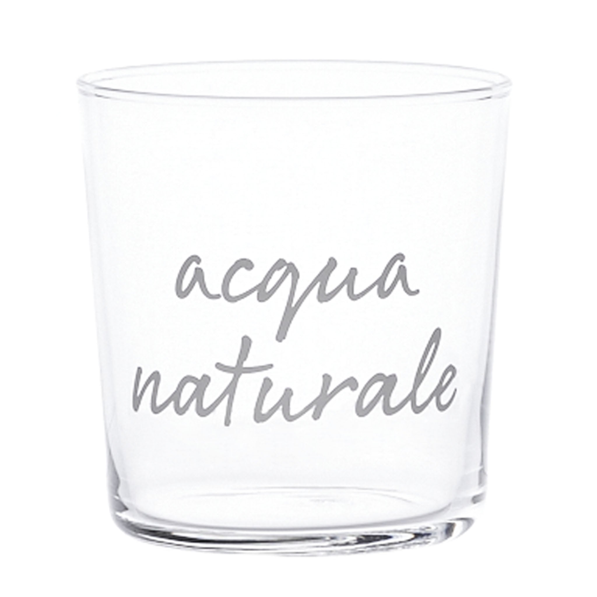 Wassergläser "Acqua Naturale" 6er-Set
