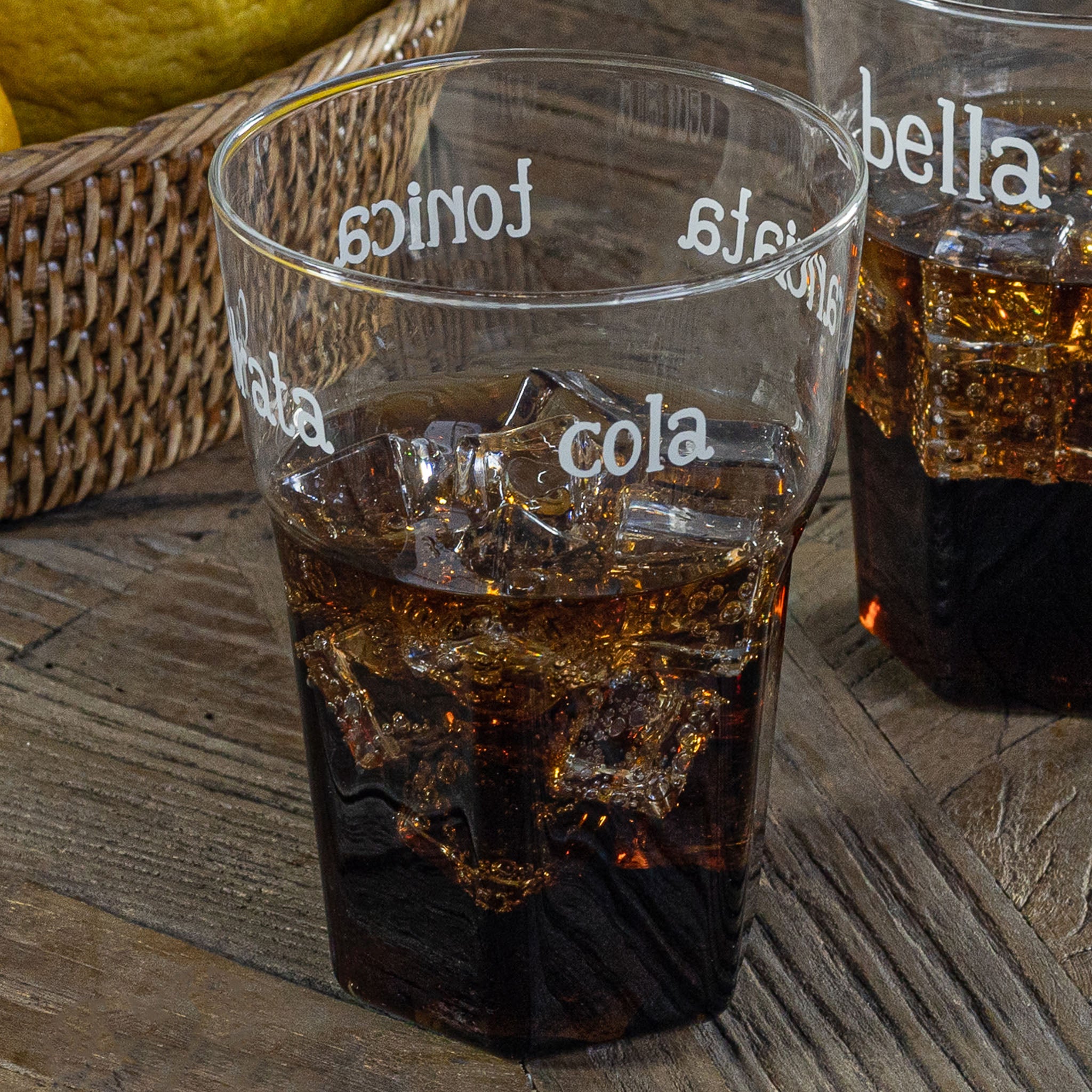 Cola Tonica Cedrata Aranciata Glass - Set of 2