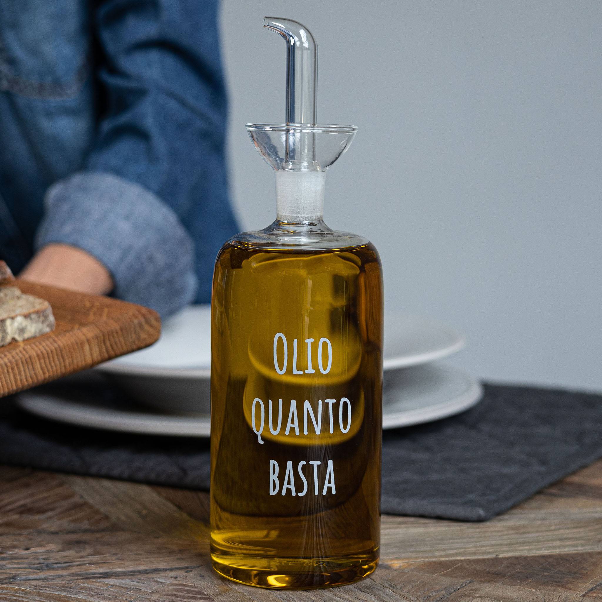 OMERA -Dekoration Öl Olive Gerade genug 570 ml
