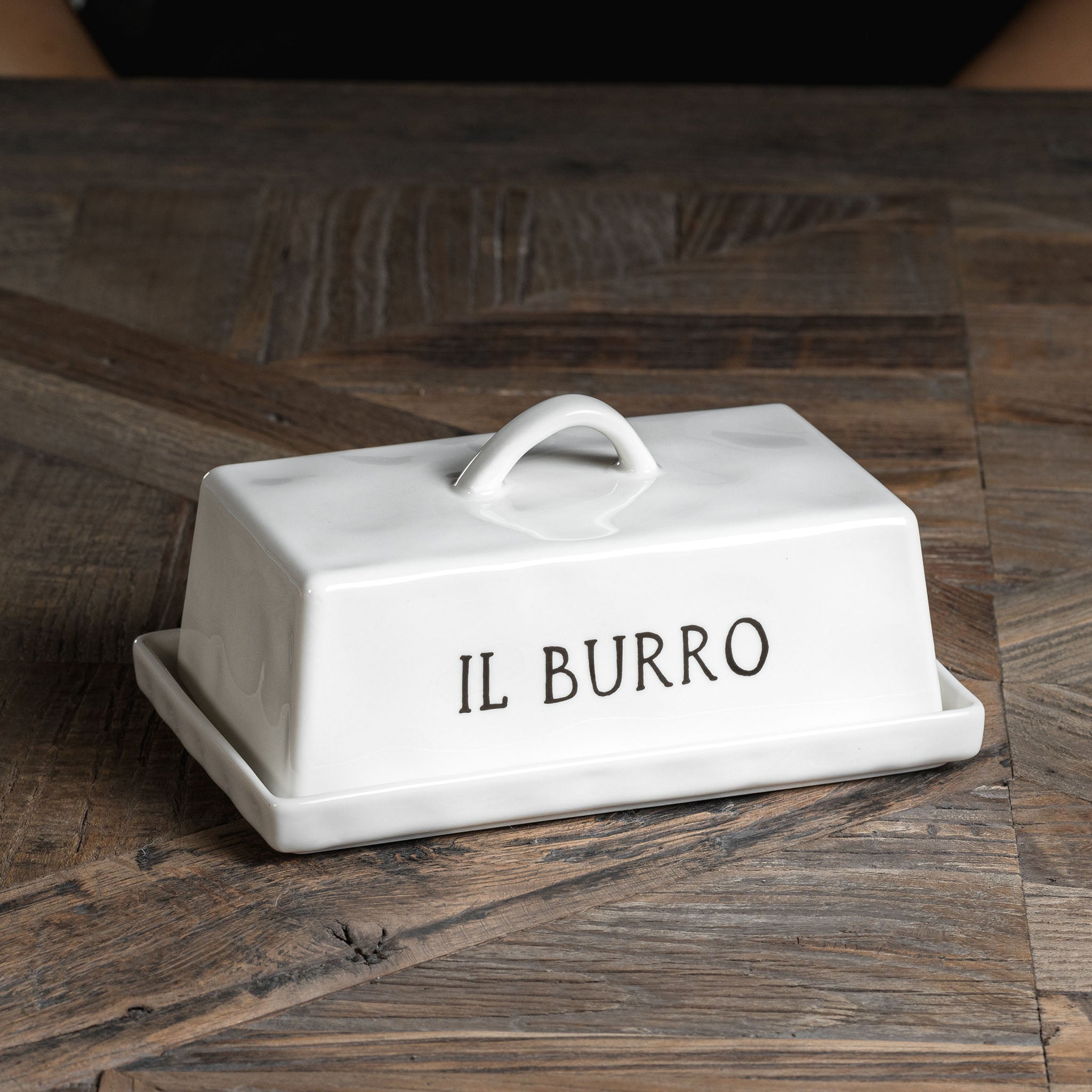 Butterer mit "Il Burro" Dekor