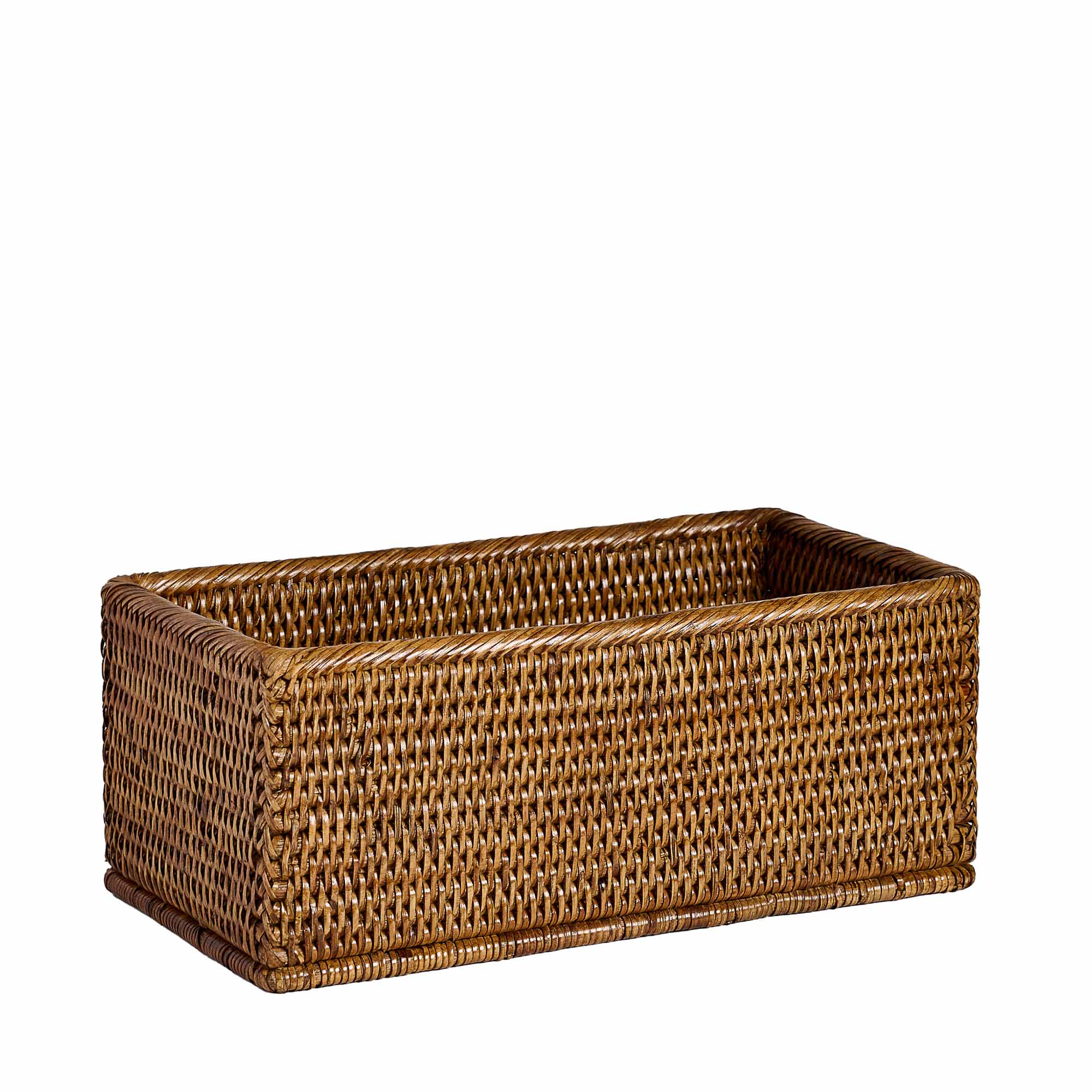 Village container in Rattan Natural 32x16x14 cm