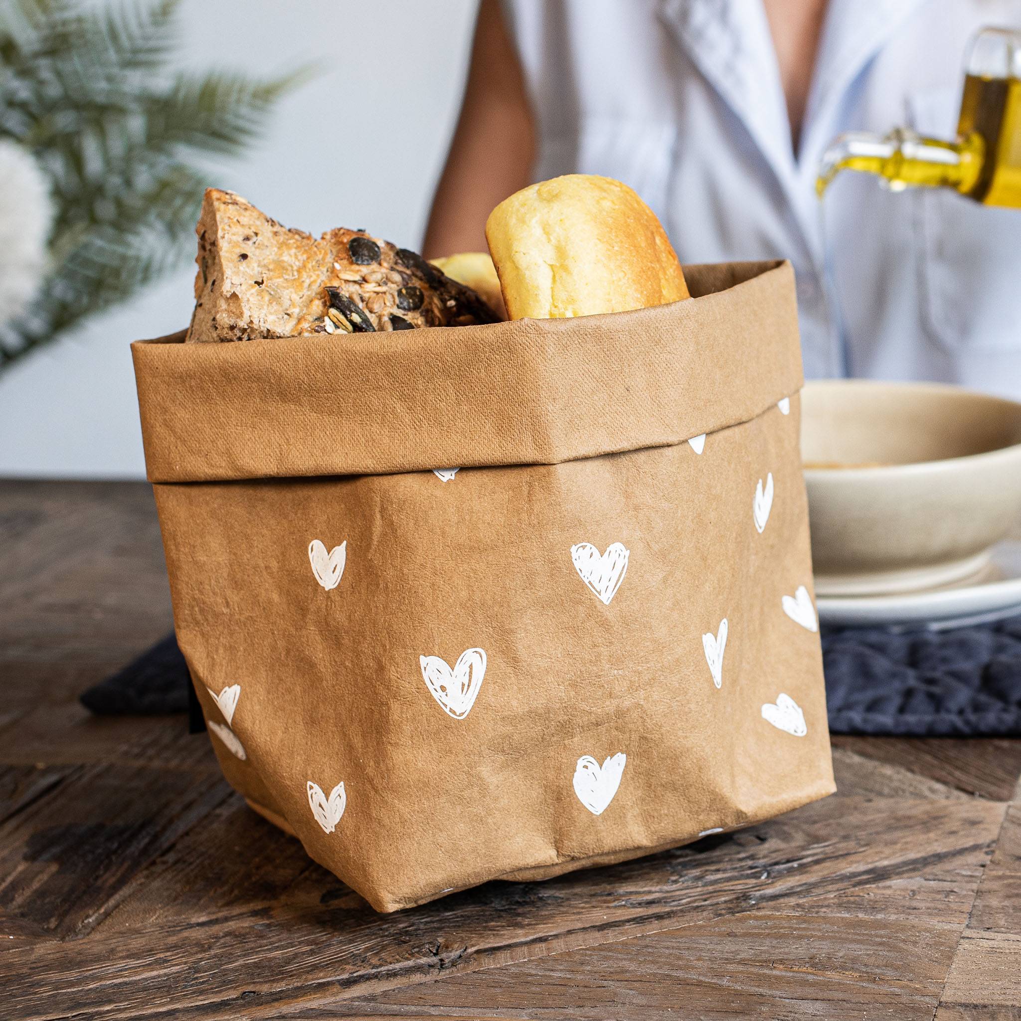 Hearts Bread Basket