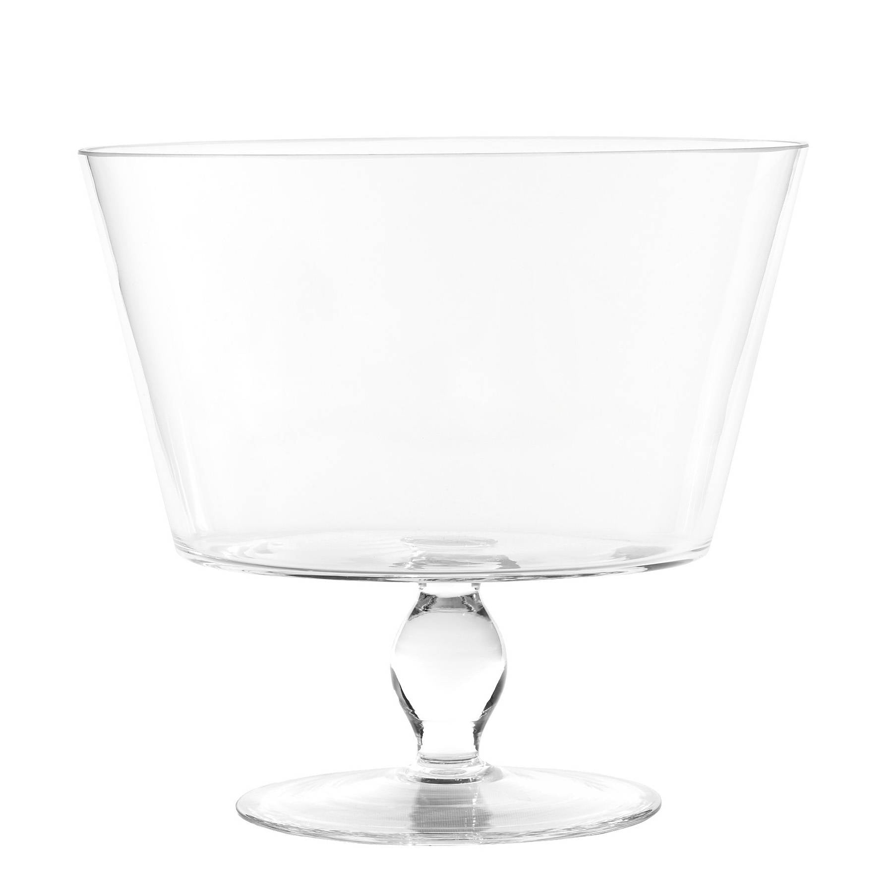 Tasse en verre transparent avec base