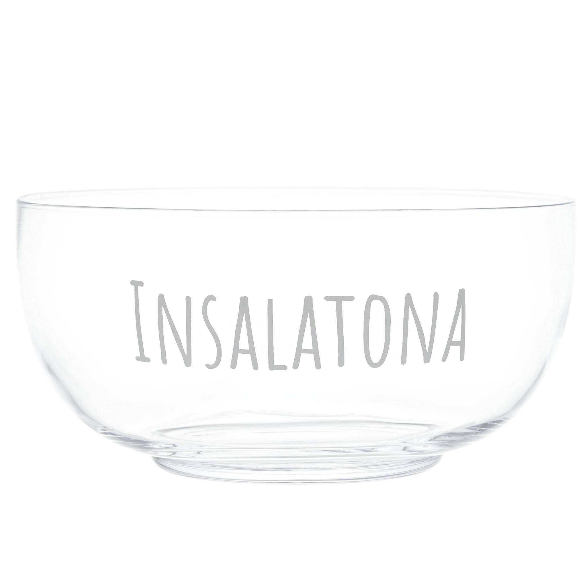 Insalatiera in vetro e posate per insalata in legno di acacia | Maisons du Monde Insalatiera in vetro e posate per insalata in legno di acacia | Maisons du Monde