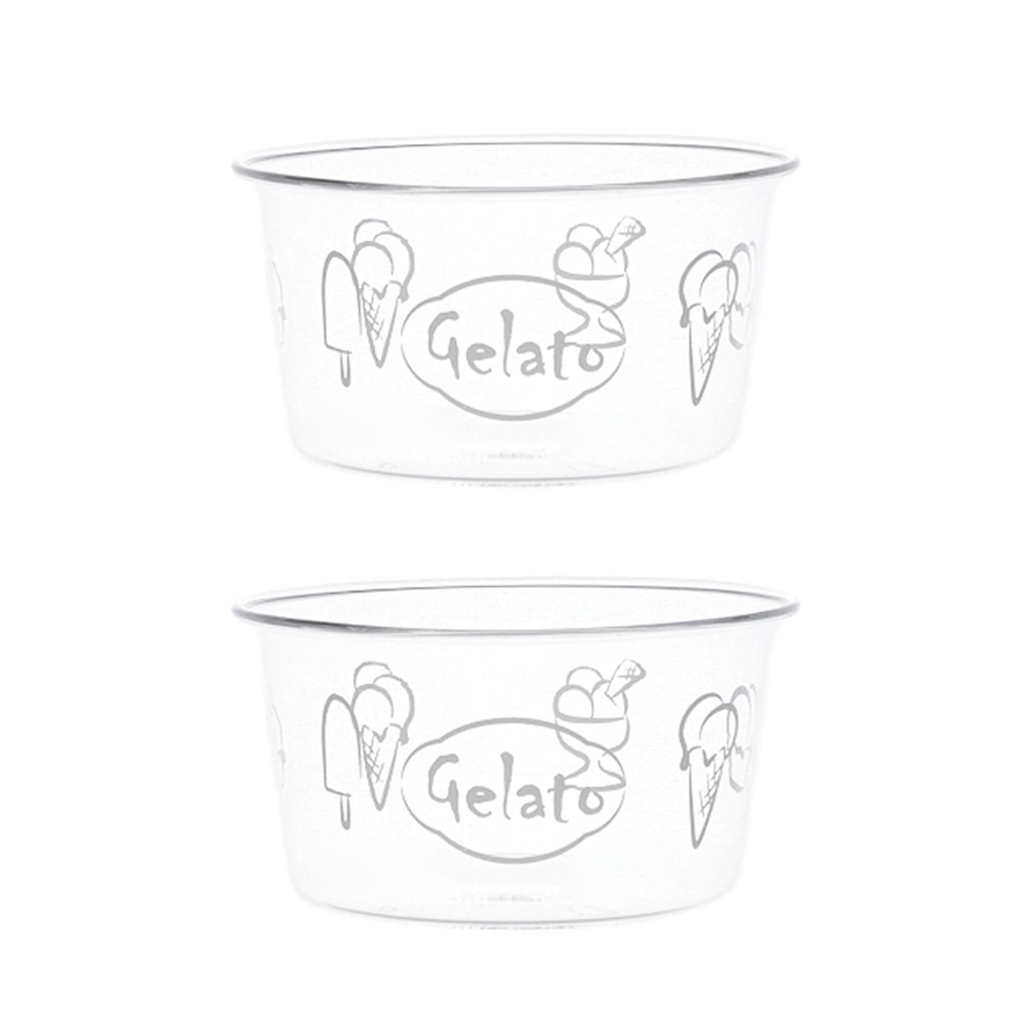 Coppette Per Gelato E Dessert Invito By Papstar, Trasparenti, 400 Ml – Perfette Per Feste, Buffet E Gelaterie