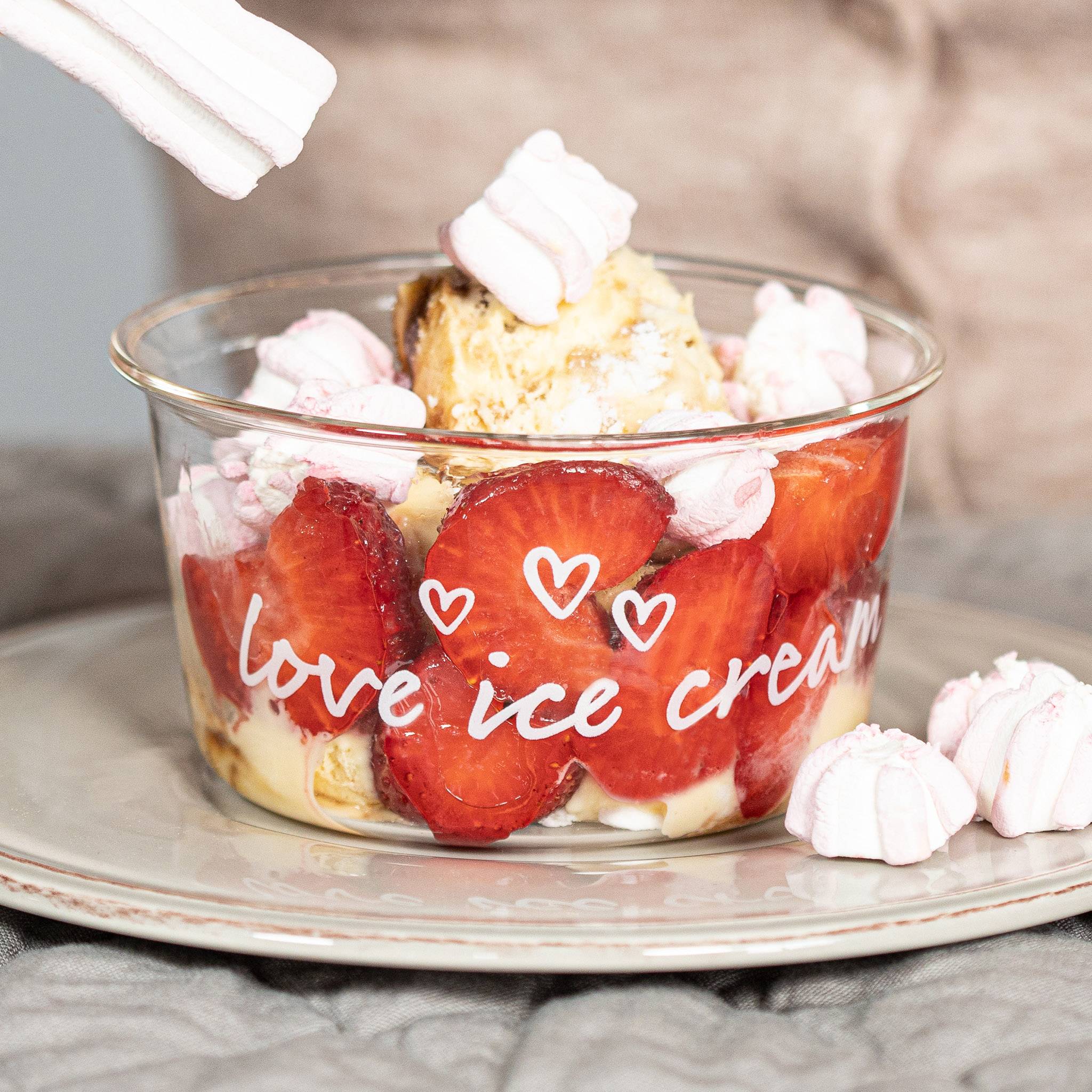 Set 2 Coppette gelato Love Ice Cream — Simple Day