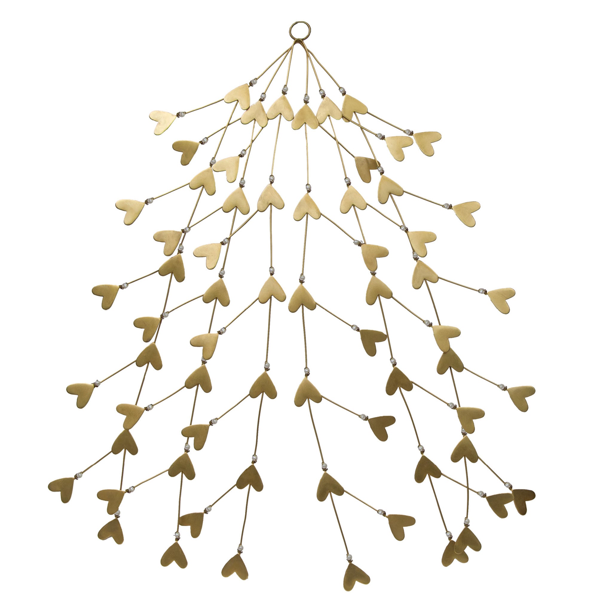 Gold colour decoration to hang