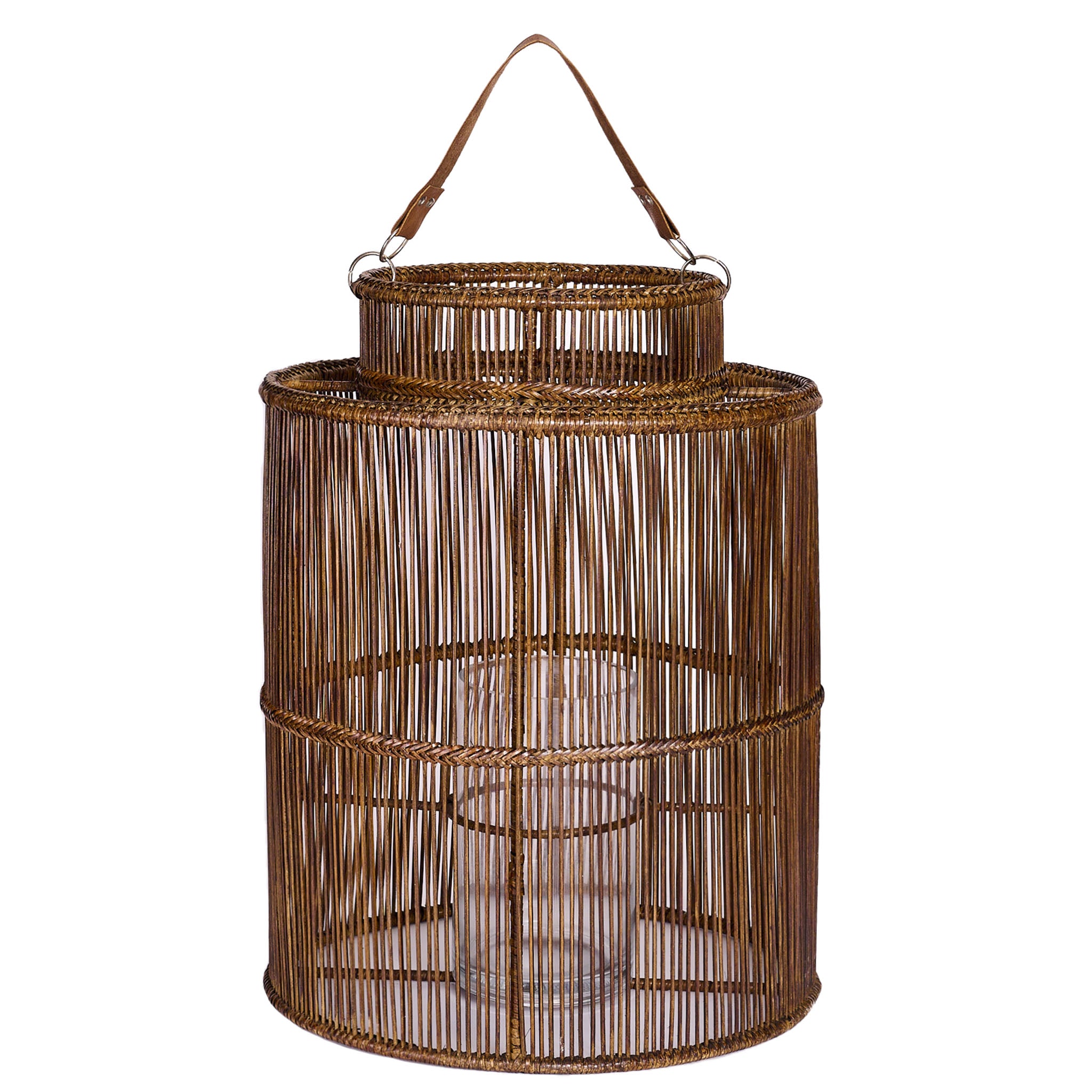 Big Lantern in rattan and bamboo