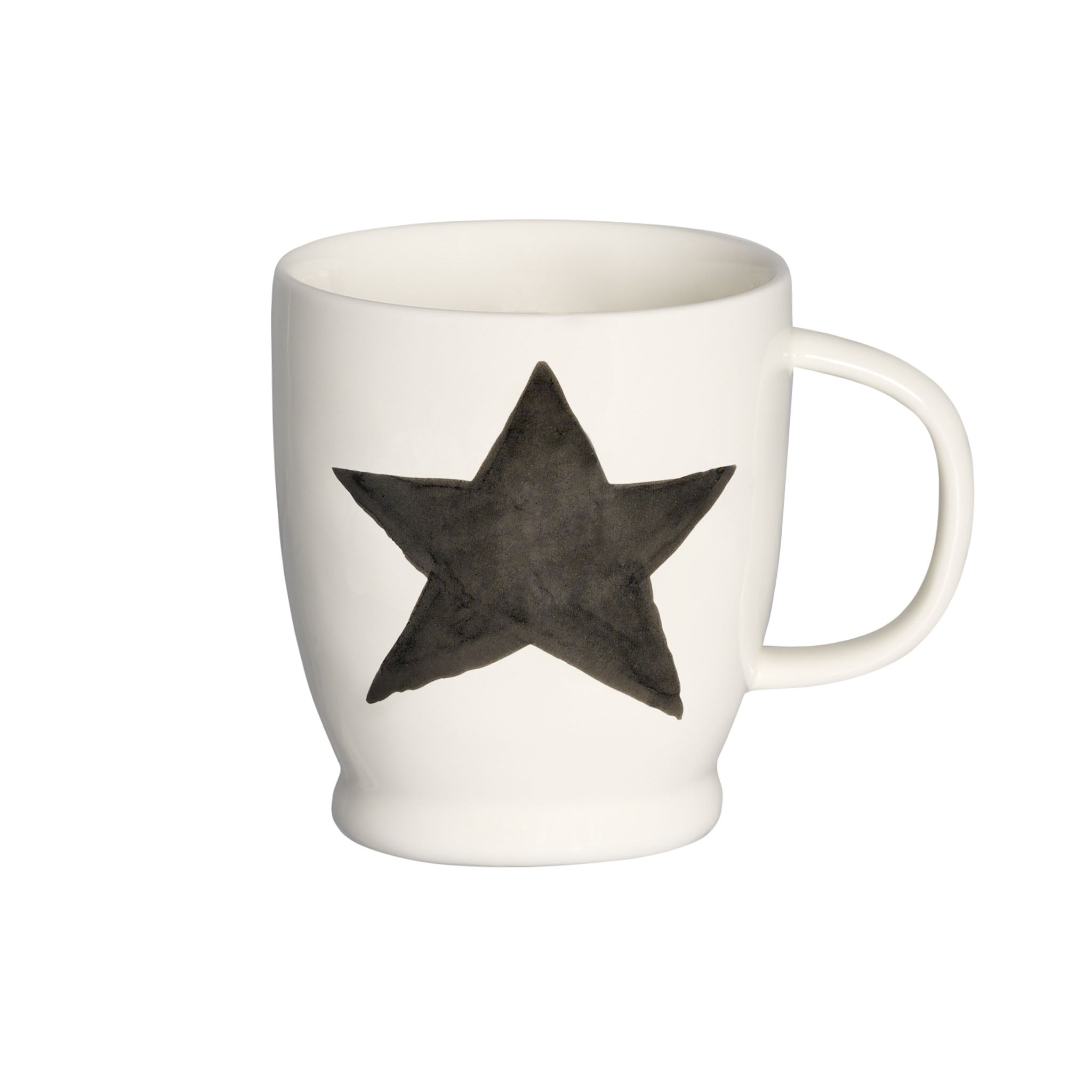 Star white mug