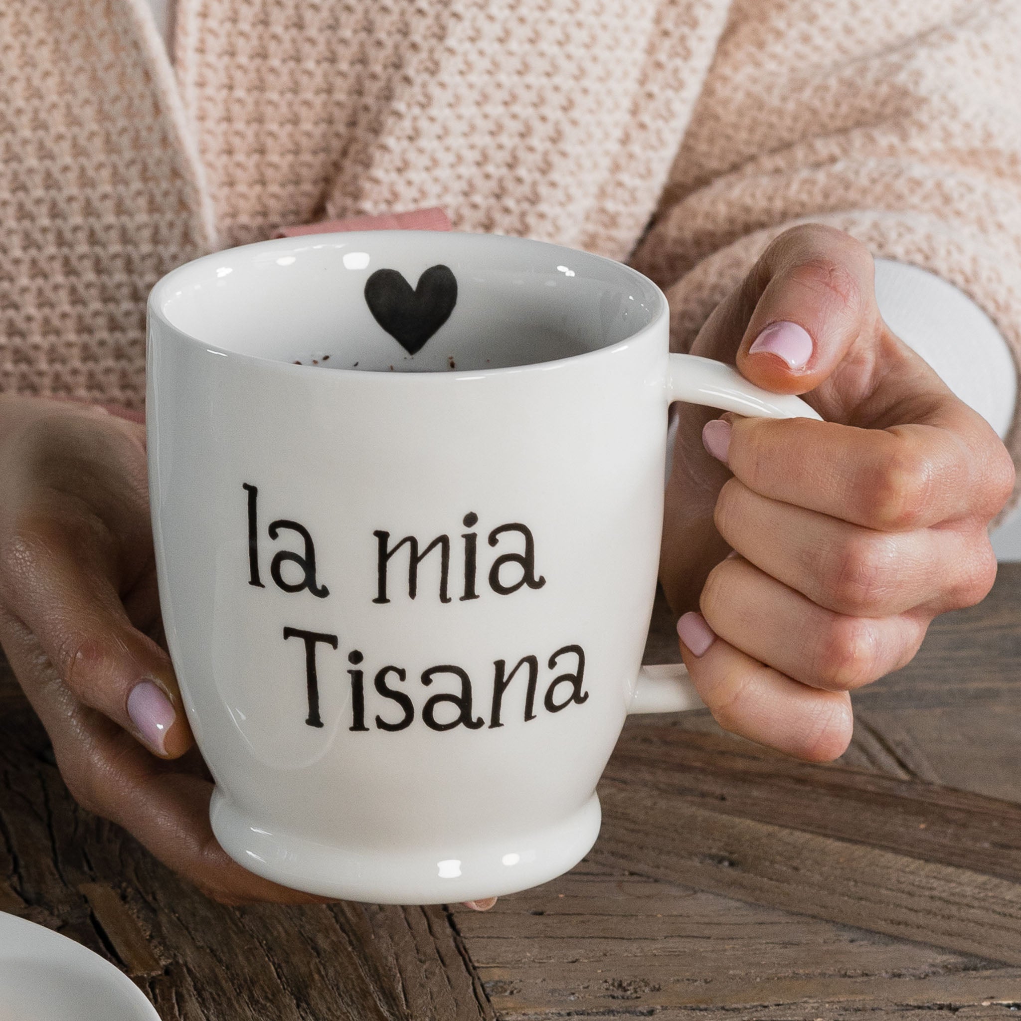 Mug bianca La Mia Tisana — Simple Day