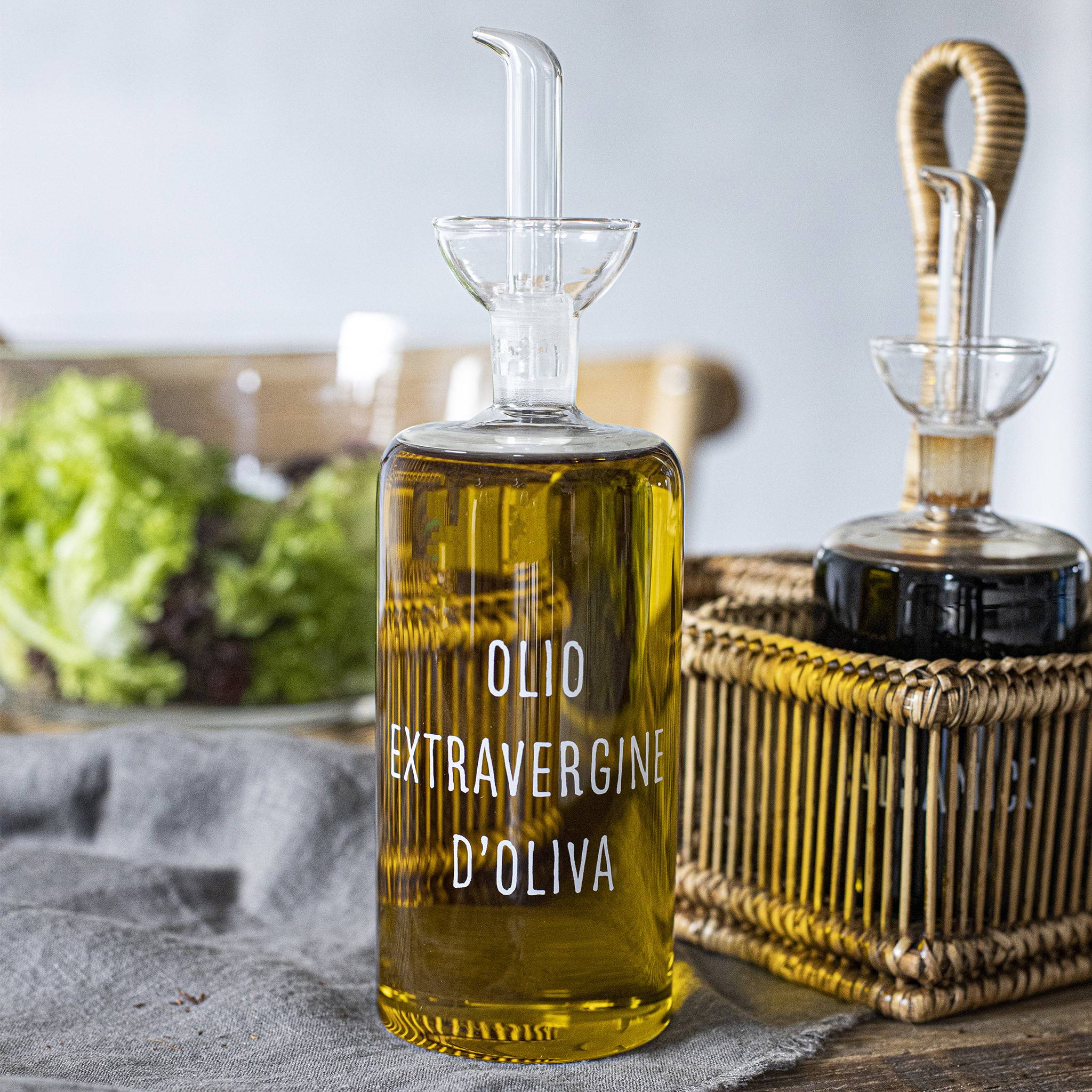 Ölflasche "Olio Extravergine D'Oliva" 570ml