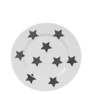 Dessert plate with stars