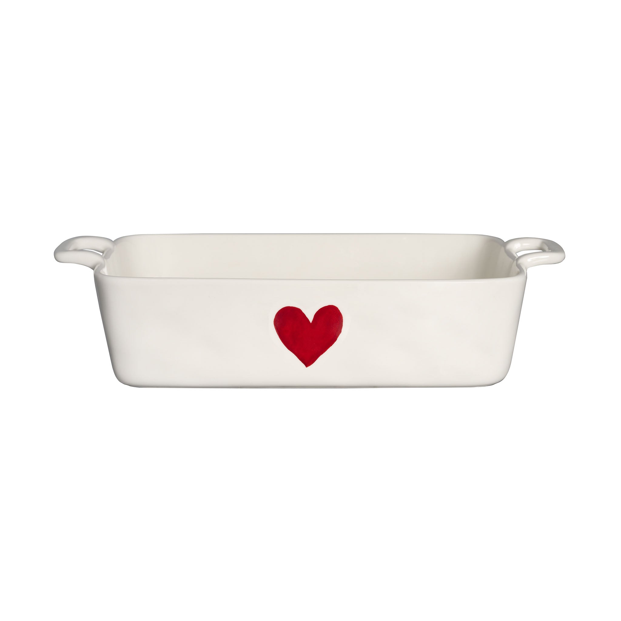 Red Heart Oven Dish