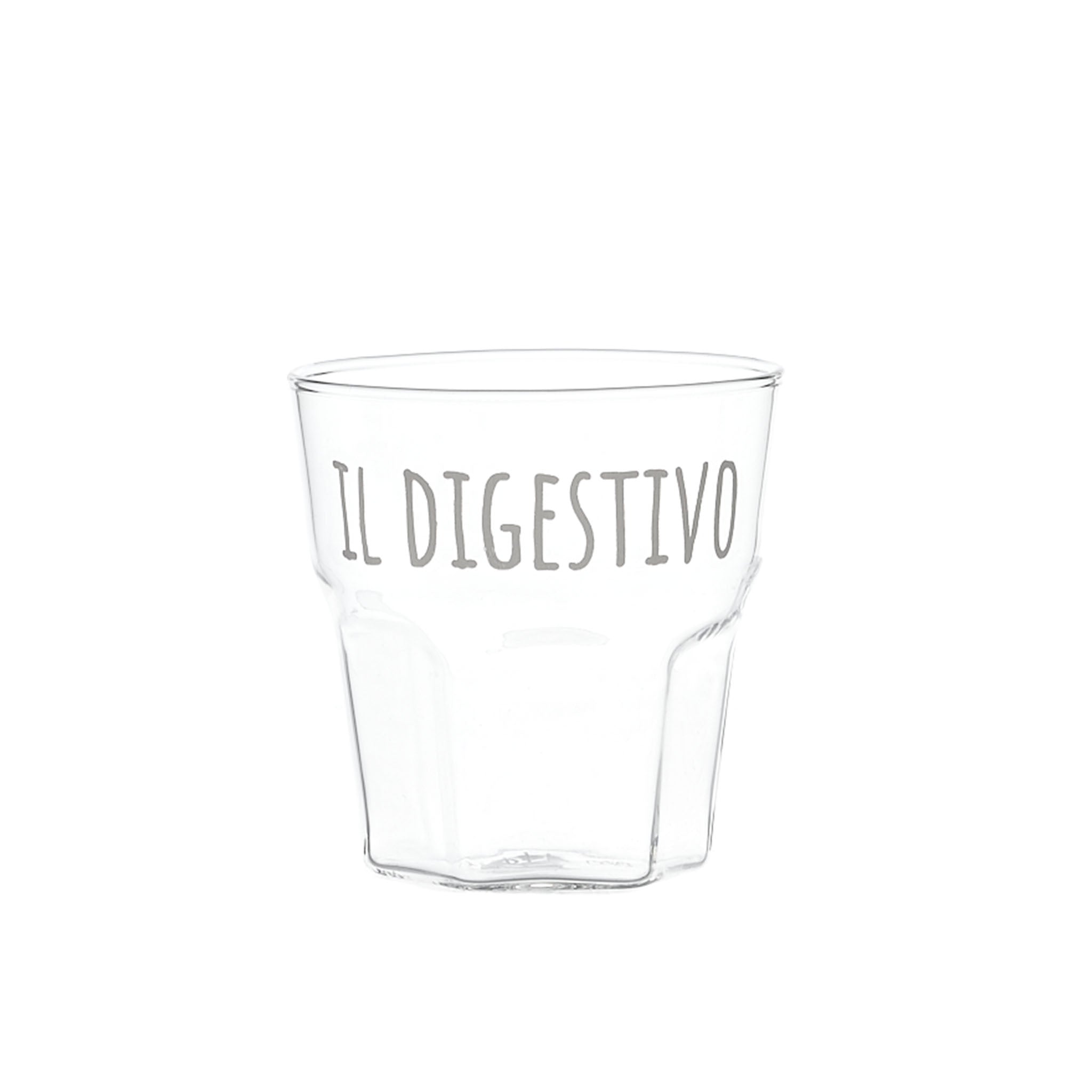 Liquor Glass "Il Digestivo" in White - Set of 4