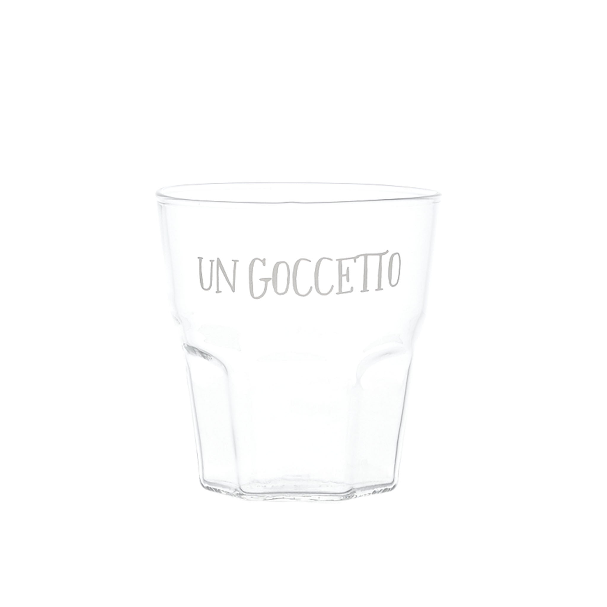 Liquor Glass "Un Goccetto" in White - Set of 4