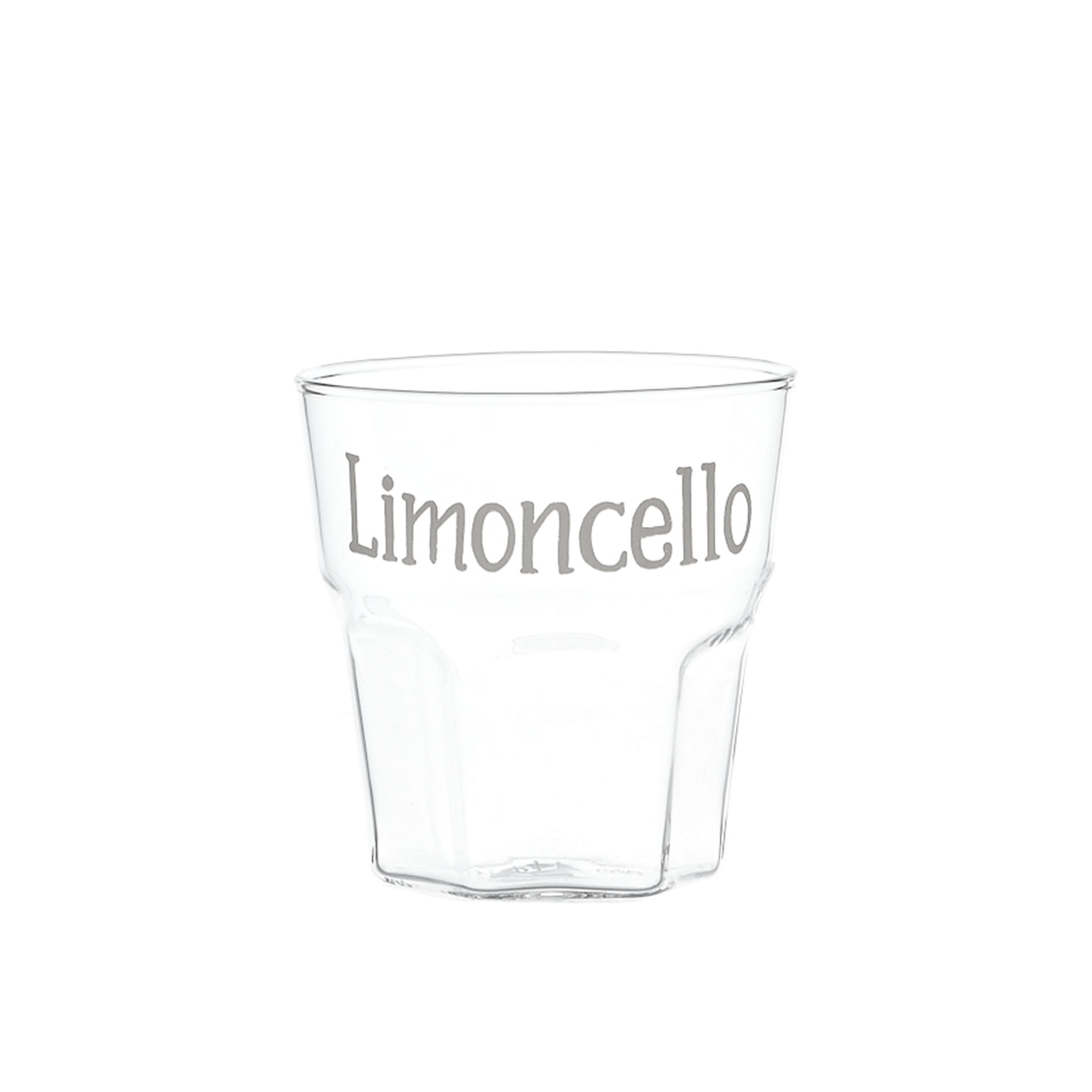 Liquor Glass "Limoncello" in White - Set of 4