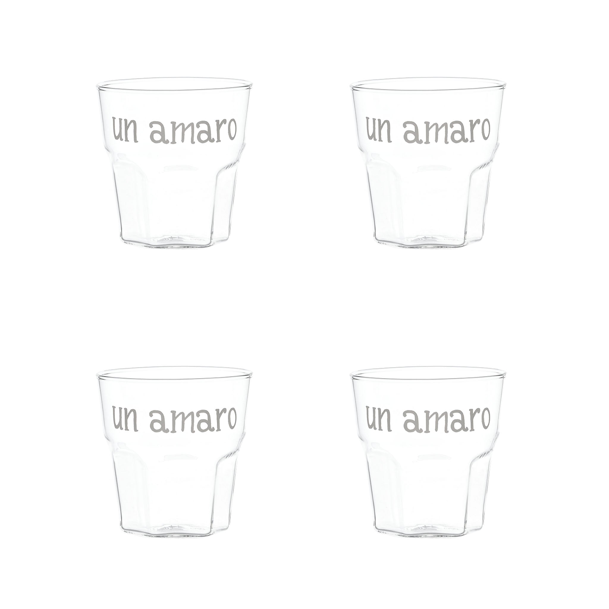 Set 4 bicchierini Un Amaro — Simple Day