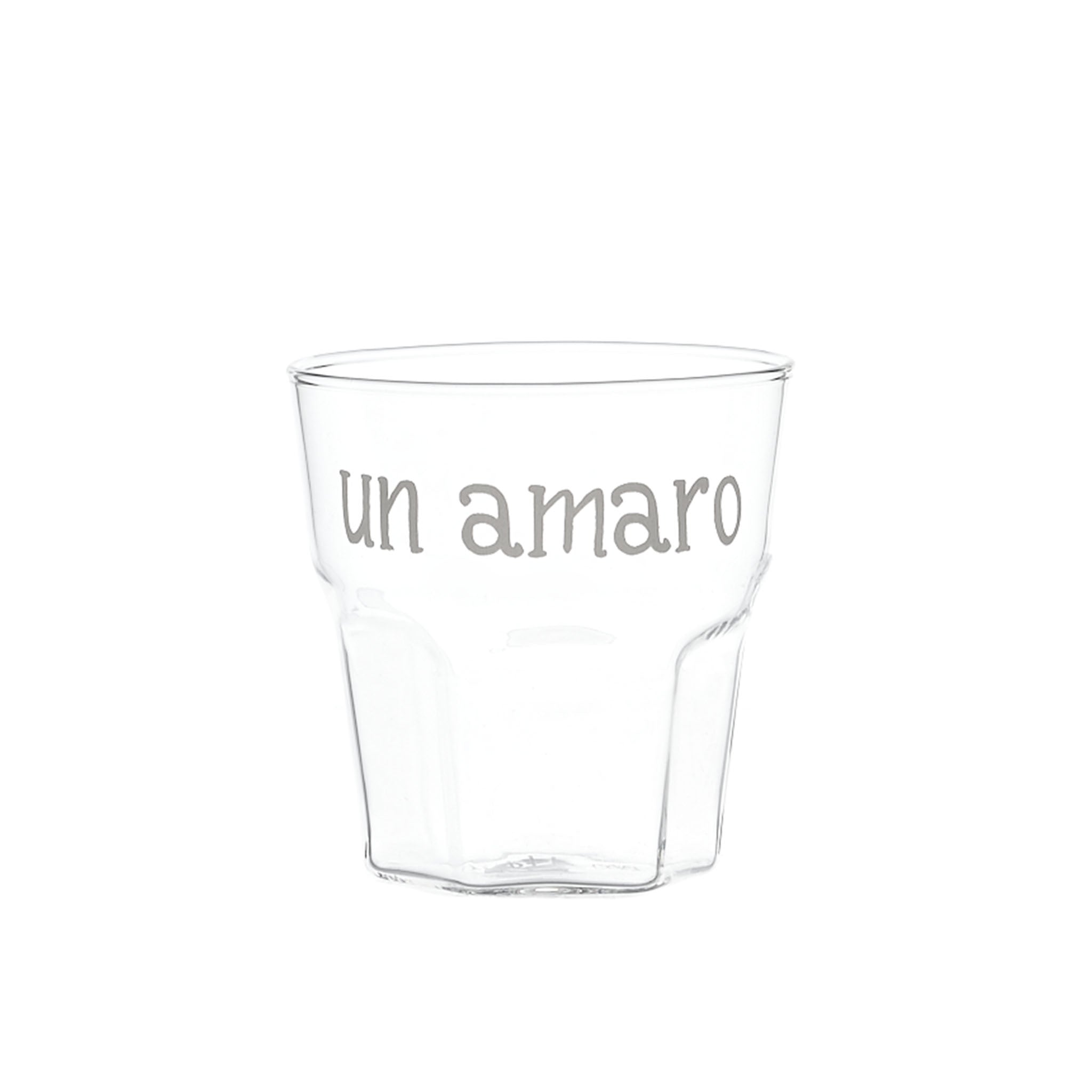 Liquor Glass "Un Amaro" in White - Set of 4