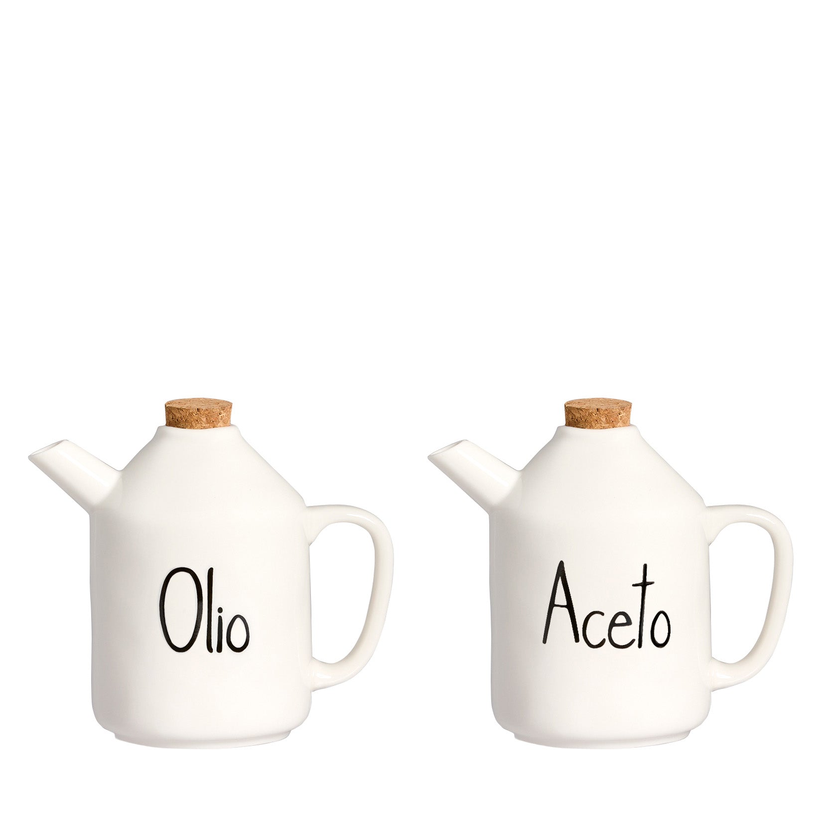 Set 2 oil bottles - 2x250ml vinegar