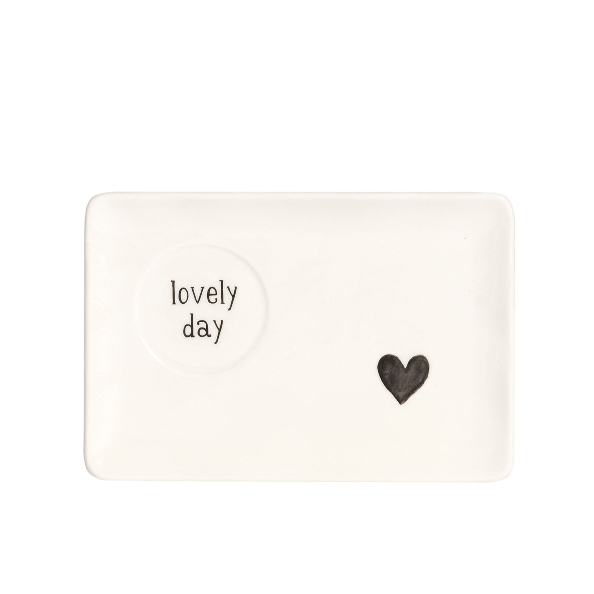 Lovely Day espresso cup plates - Set of 2