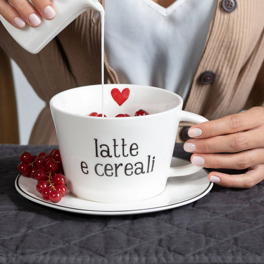 2 Piatti Colazione Ceramica 21.5cm CSYY - Design Starlight Con Bordi Oro, Microonde E Lavastoviglie - Foto 5
