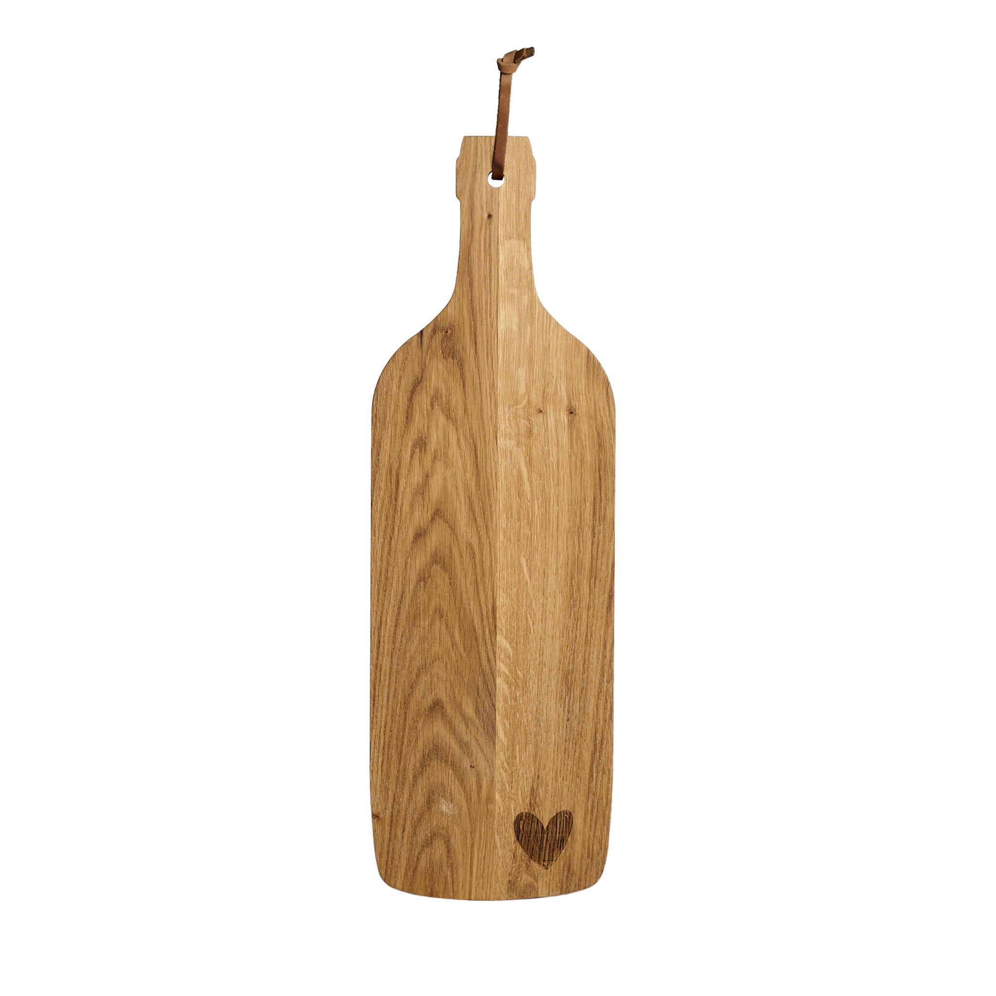 Heart bottle-shaped cutting board
