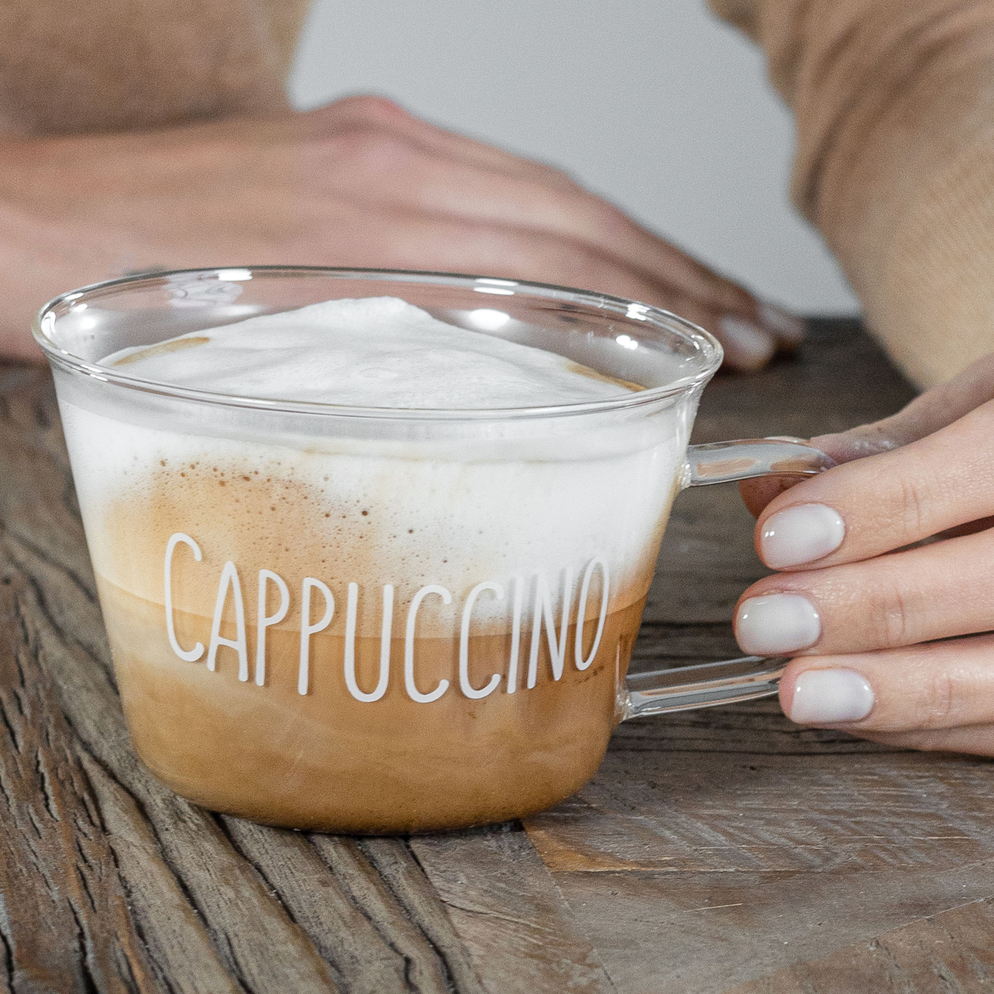 Set 2 tazze cappuccino Cappuccino — Simple Day
