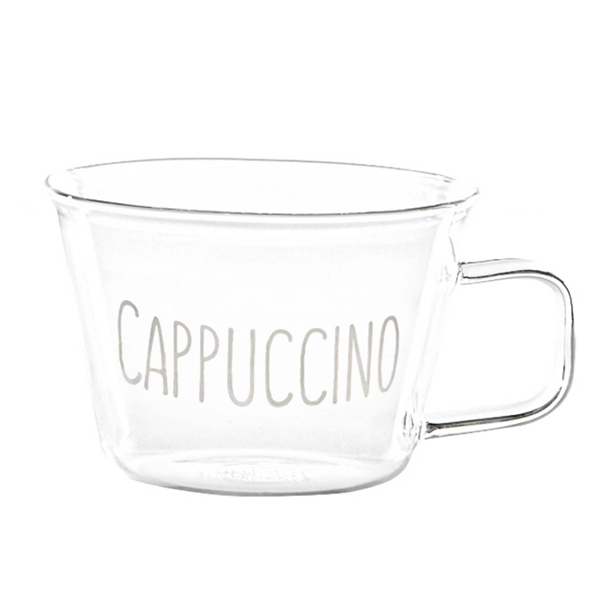 Establecer 2 tazas de cavidad Cappuccino