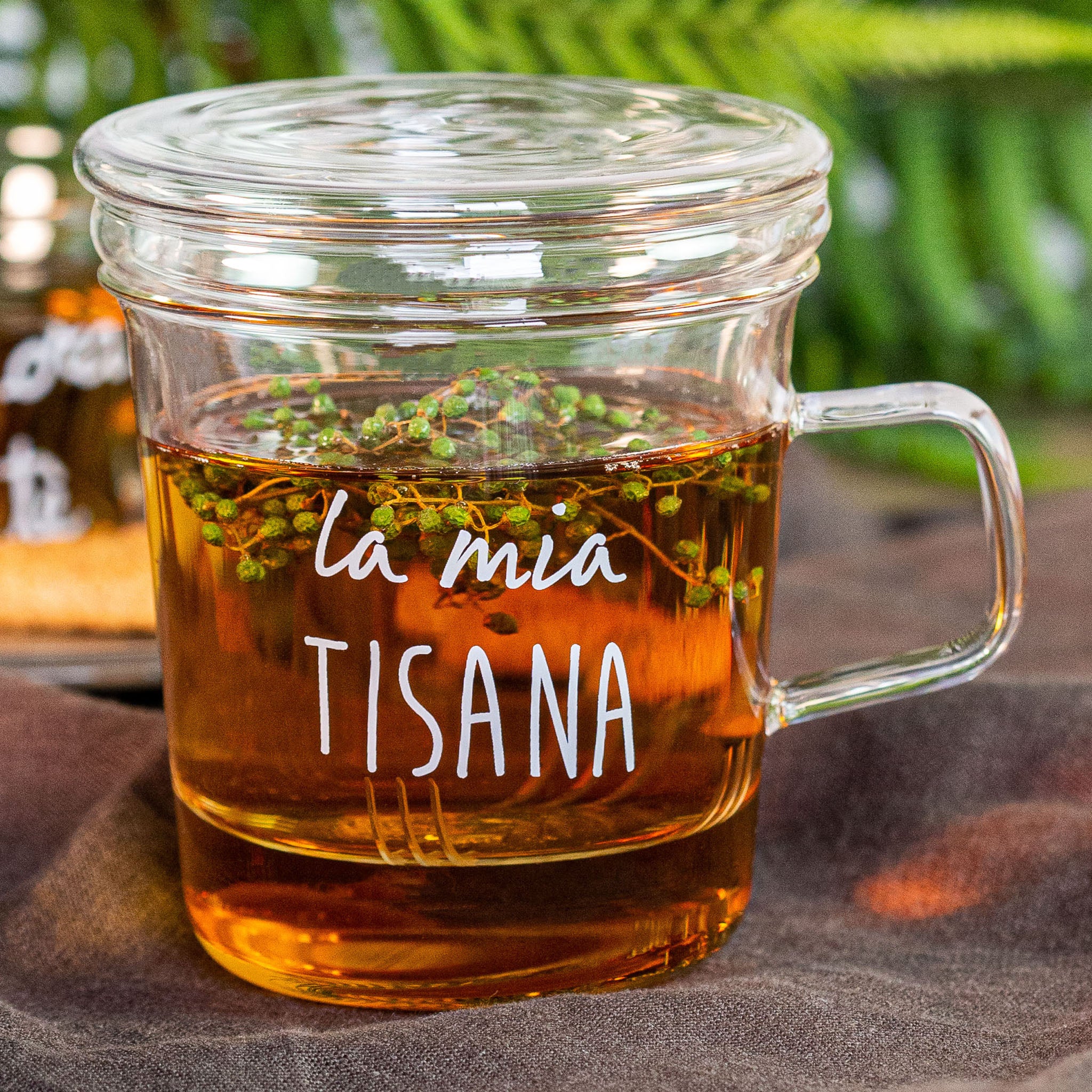 Mug con Infusore La Mia Tisana — Simple Day