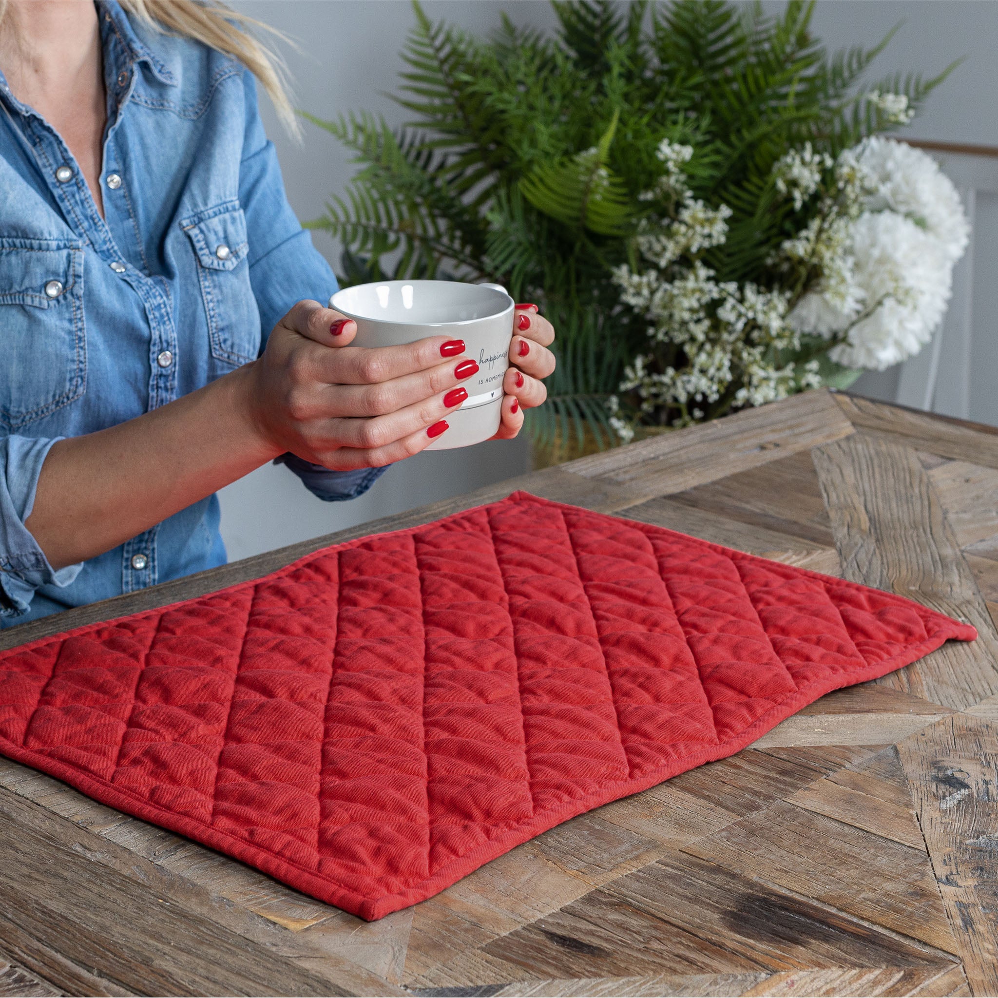 Rectangular padding tablecloth waterproof