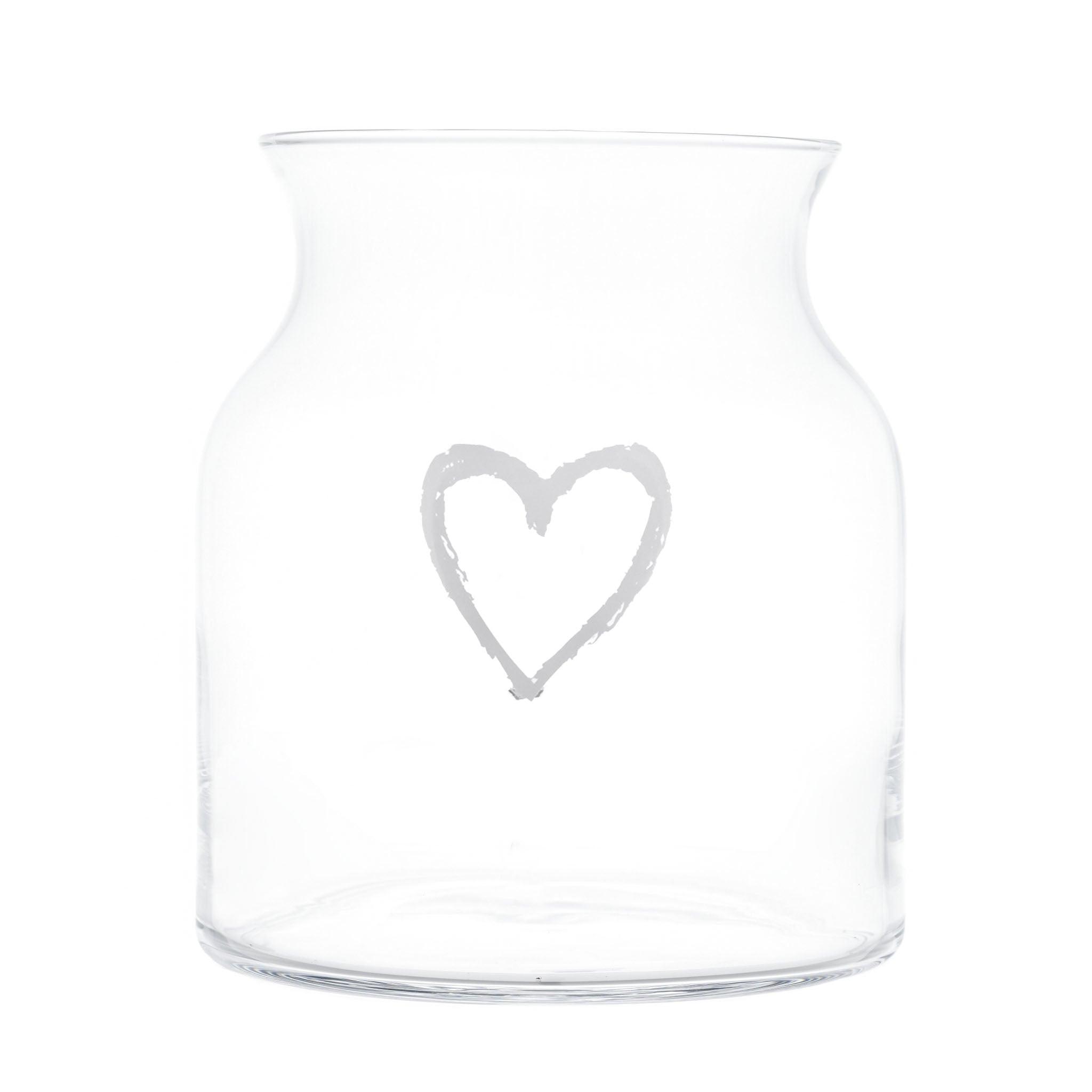 Graffiti Heart Vase, h. 28 cm